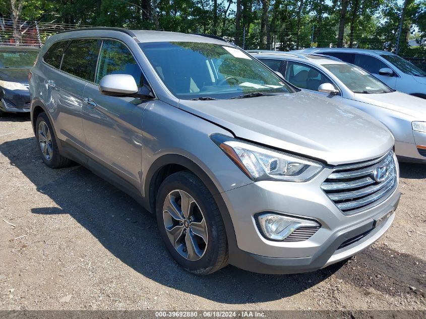 2016 Hyundai Santa Fe Se VIN: KM8SMDHF9GU156422 Lot: 39692880