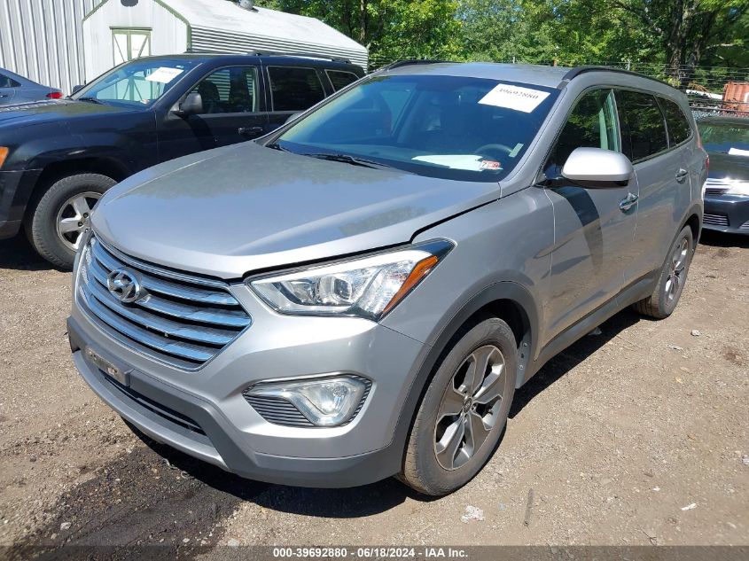 2016 Hyundai Santa Fe Se VIN: KM8SMDHF9GU156422 Lot: 39692880