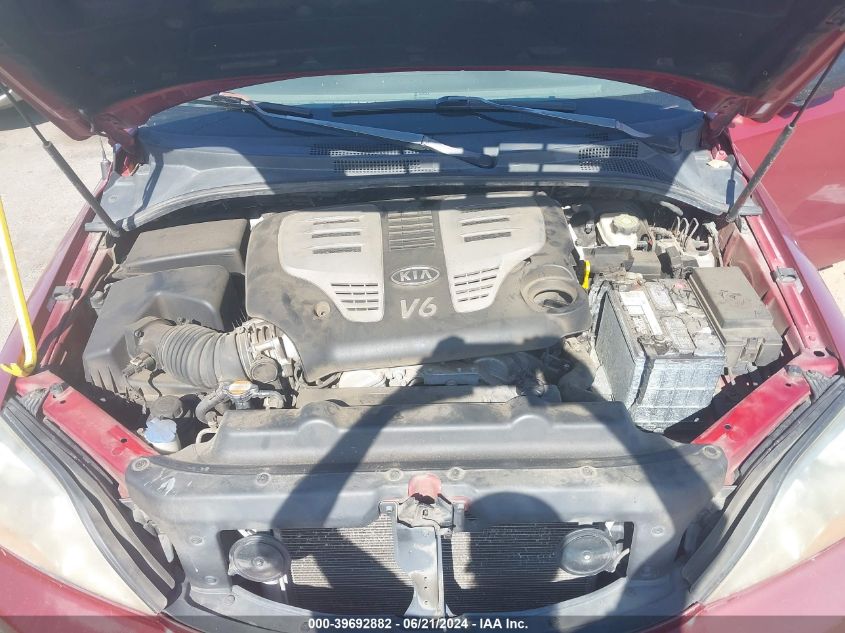 2007 Kia Sorento Lx VIN: KNDJC736675716466 Lot: 39692882