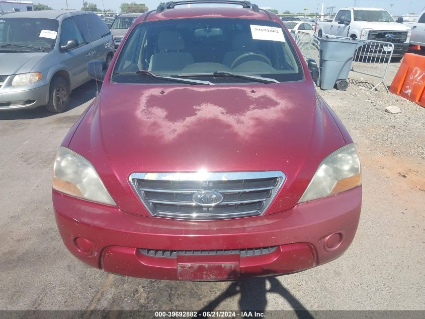 2007 Kia Sorento Lx VIN: KNDJC736675716466 Lot: 39692882