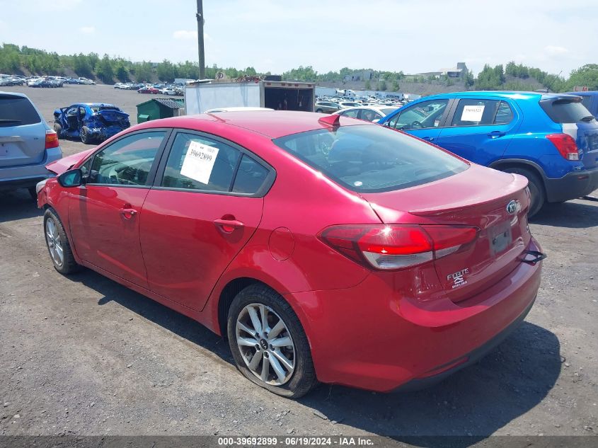 2017 Kia Forte S VIN: 3KPFL4A70HE031479 Lot: 39692899