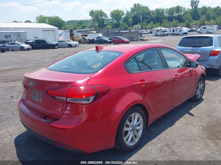 2017 Kia Forte S VIN: 3KPFL4A70HE031479 Lot: 39692899