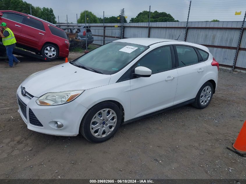 2012 Ford Focus Se VIN: 1FAHP3K2XCL470821 Lot: 39692905