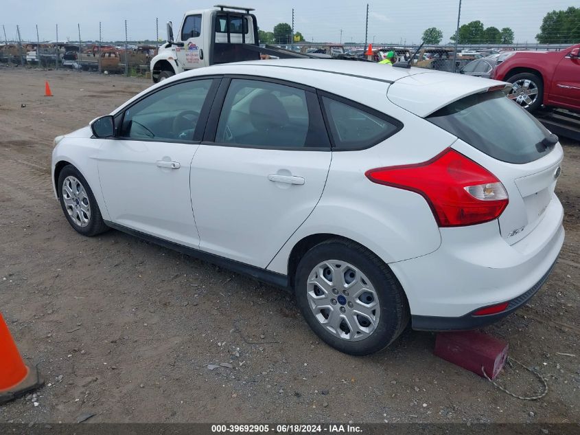 2012 Ford Focus Se VIN: 1FAHP3K2XCL470821 Lot: 39692905