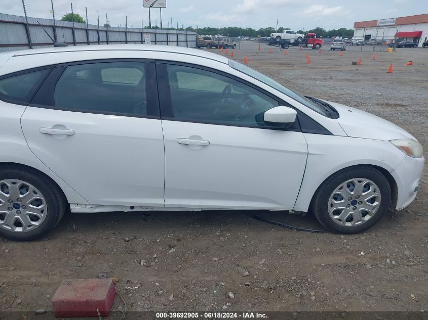 2012 Ford Focus Se VIN: 1FAHP3K2XCL470821 Lot: 39692905