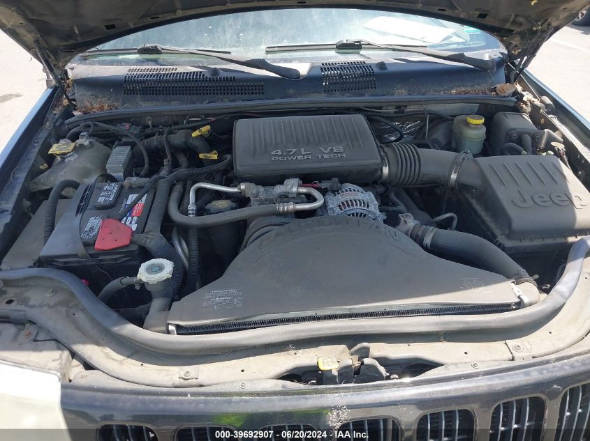 2000 Jeep Grand Cherokee Limited VIN: 1J4GW58N1YC394784 Lot: 39692907