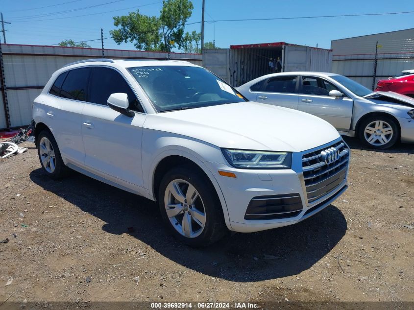 2018 Audi Q5 2.0T Premium/2.0T Tech Premium VIN: WA1BNAFY7J2106832 Lot: 39692914