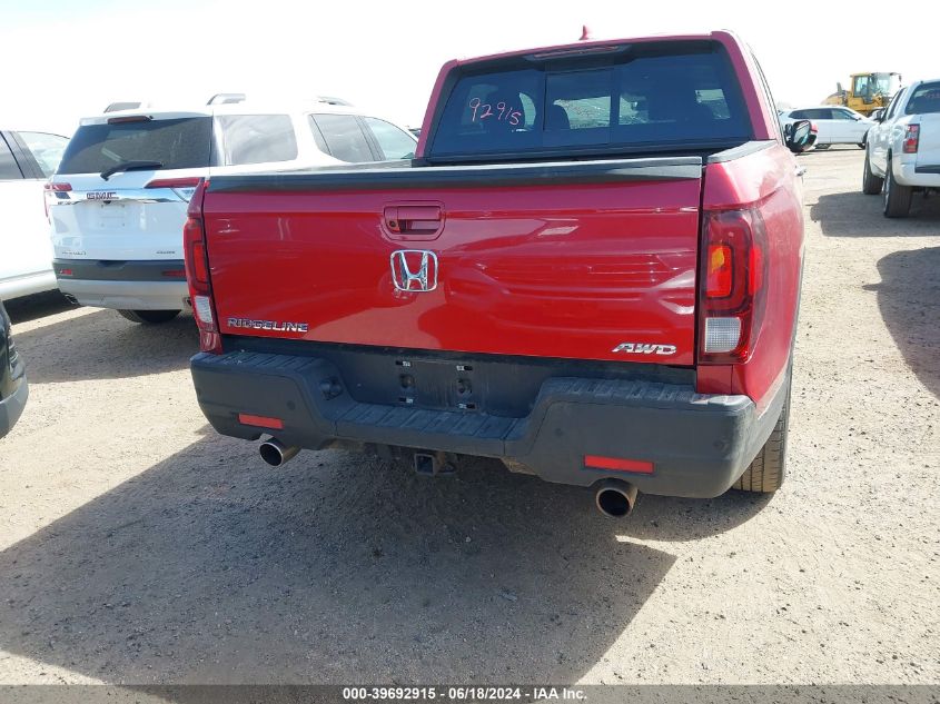 2023 Honda Ridgeline Rtl-E VIN: 5FPYK3F72PB008901 Lot: 39692915