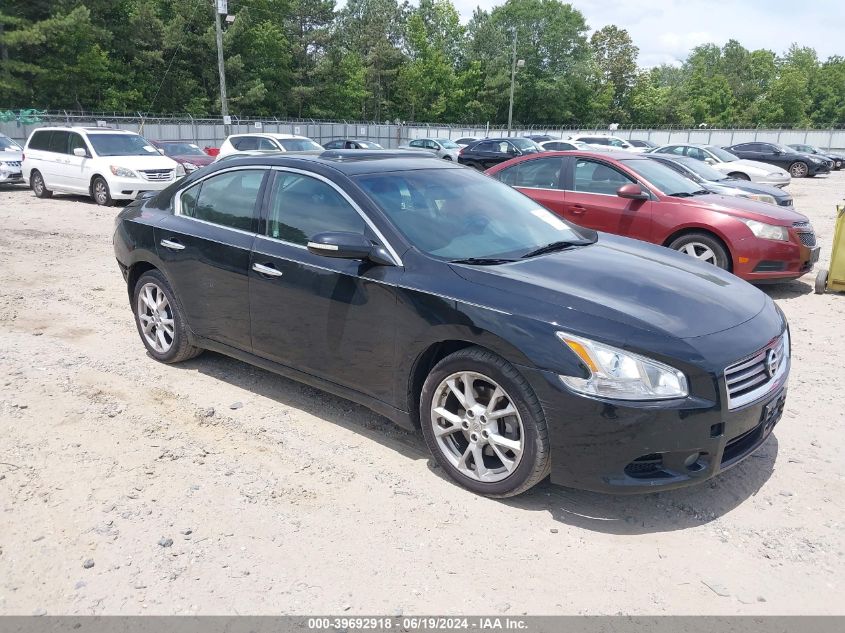 2012 Nissan Maxima 3.5 Sv VIN: 1N4AA5APXCC815583 Lot: 39692918