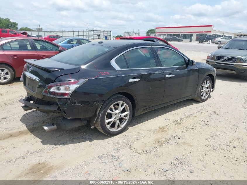 2012 Nissan Maxima 3.5 Sv VIN: 1N4AA5APXCC815583 Lot: 39692918