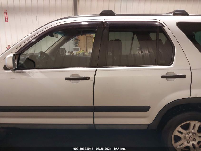 2003 Honda Cr-V Ex VIN: SHSRD78853U122365 Lot: 39692946