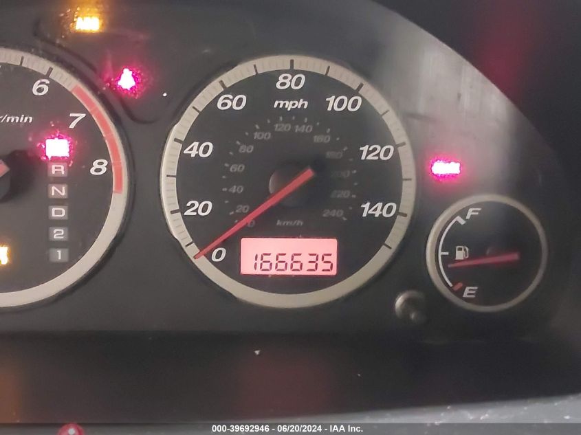 2003 Honda Cr-V Ex VIN: SHSRD78853U122365 Lot: 39692946