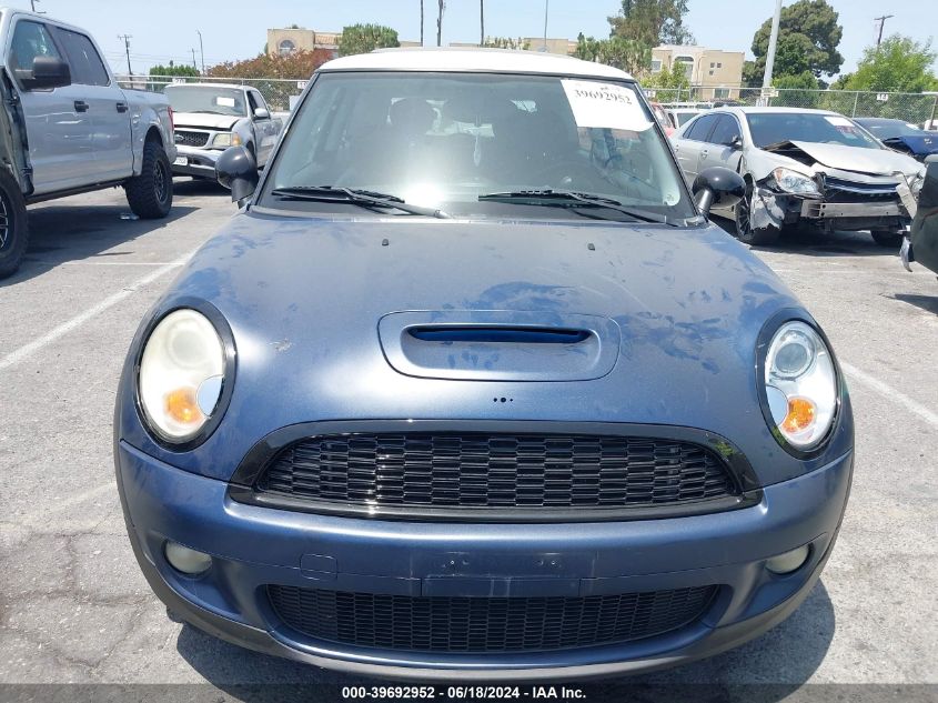 2007 Mini Cooper S VIN: WMWMF73537TL92557 Lot: 39692952