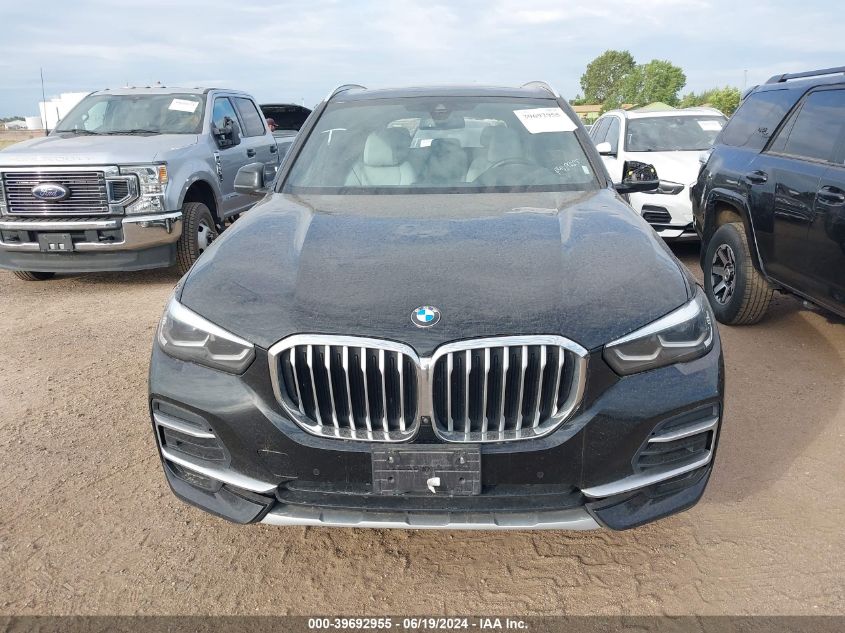 2023 BMW X5 xDrive40I VIN: 5UXCR6C06P9N92235 Lot: 39692955