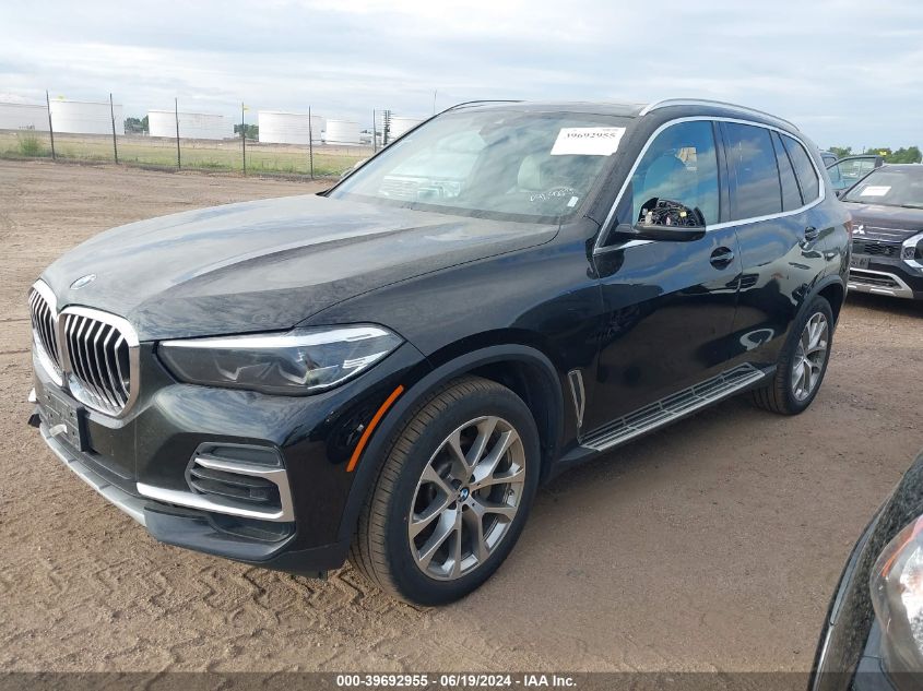 2023 BMW X5 xDrive40I VIN: 5UXCR6C06P9N92235 Lot: 39692955