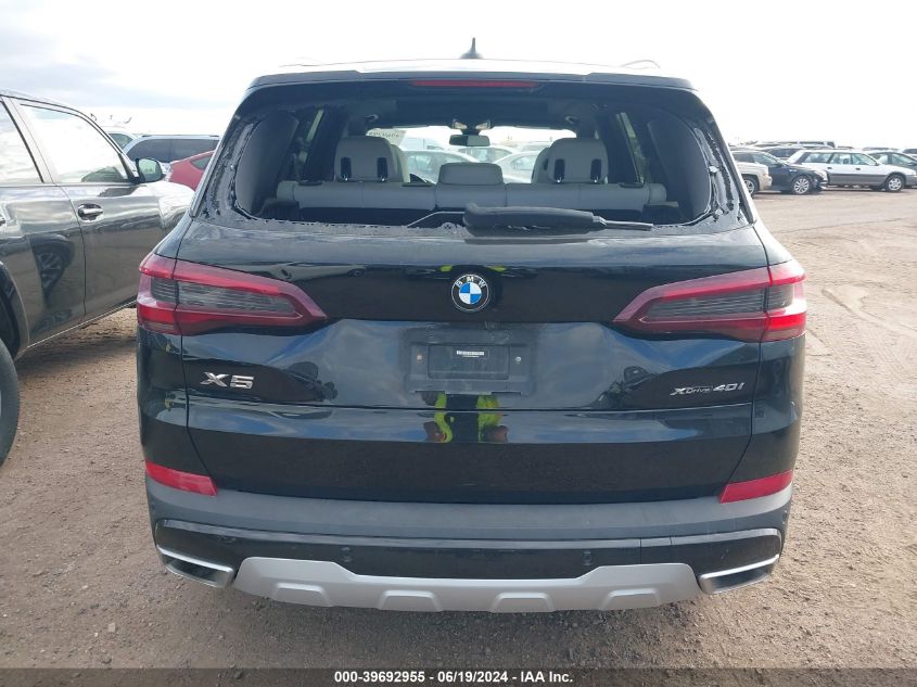 2023 BMW X5 xDrive40I VIN: 5UXCR6C06P9N92235 Lot: 39692955