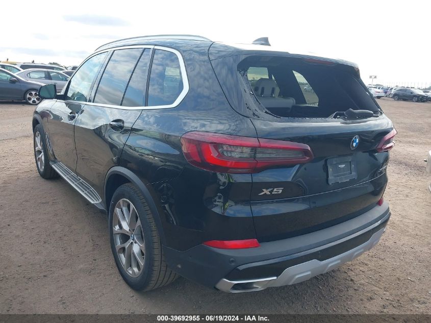 2023 BMW X5 xDrive40I VIN: 5UXCR6C06P9N92235 Lot: 39692955