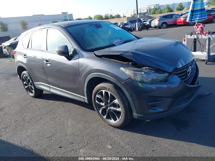 2016 Mazda Cx-5 Grand Touring VIN: JM3KE4DY8G0806588 Lot: 39692964