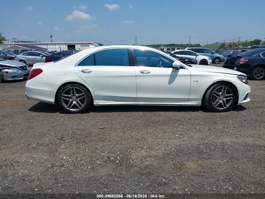 2015 Mercedes-Benz S 550 4Matic VIN: WDDUG8FB9FA180964 Lot: 39692966