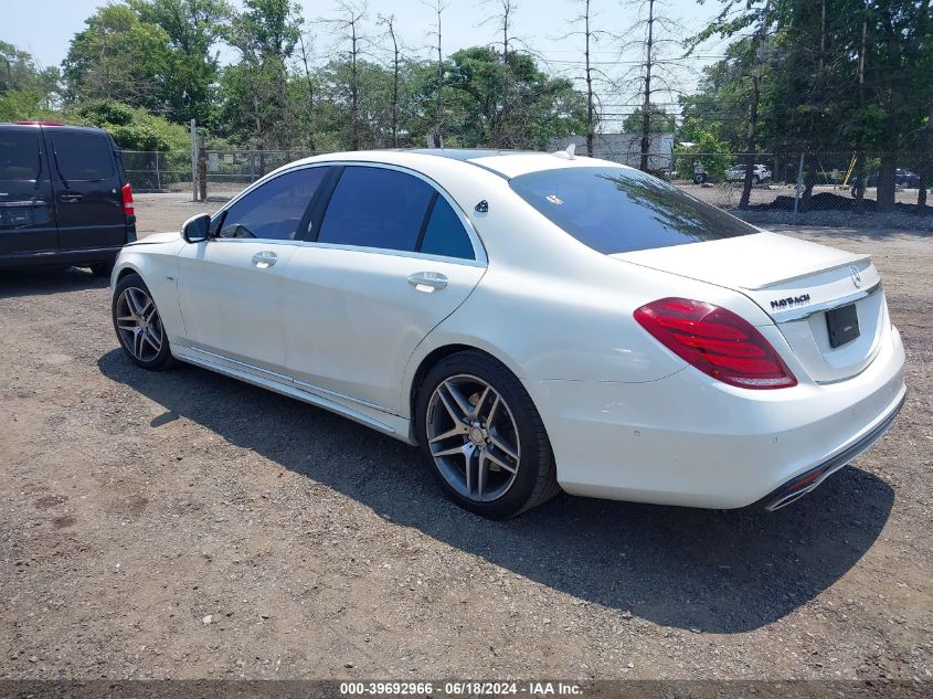 2015 Mercedes-Benz S 550 4Matic VIN: WDDUG8FB9FA180964 Lot: 39692966