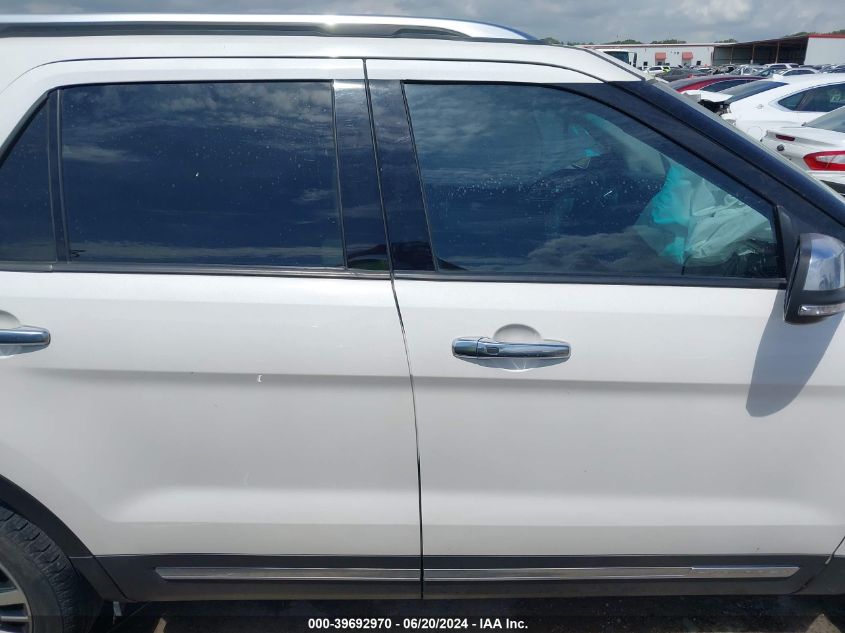 2016 Ford Explorer Platinum VIN: 1FM5K8HT1GGB51469 Lot: 39692970