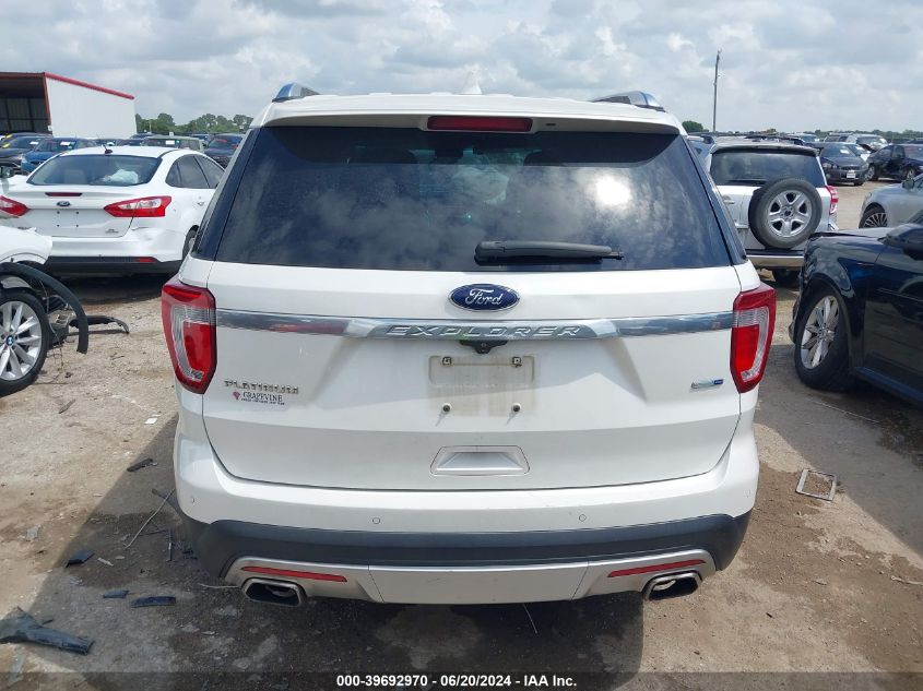 2016 Ford Explorer Platinum VIN: 1FM5K8HT1GGB51469 Lot: 39692970