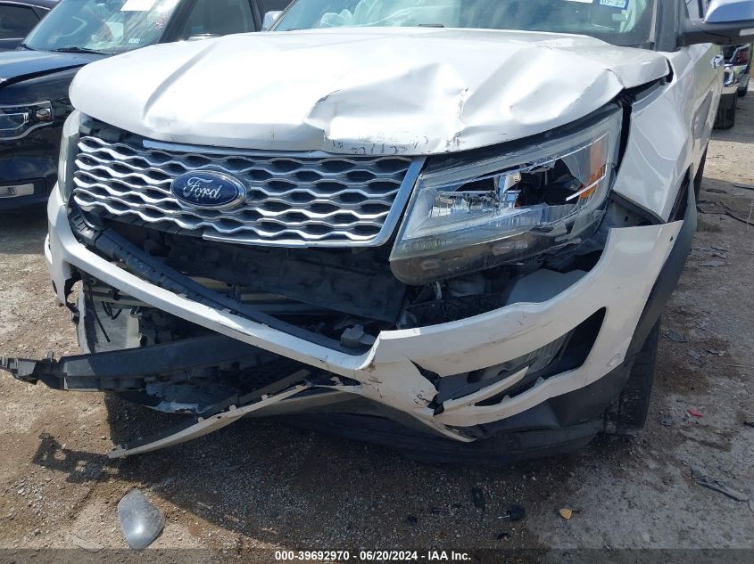 2016 Ford Explorer Platinum VIN: 1FM5K8HT1GGB51469 Lot: 39692970