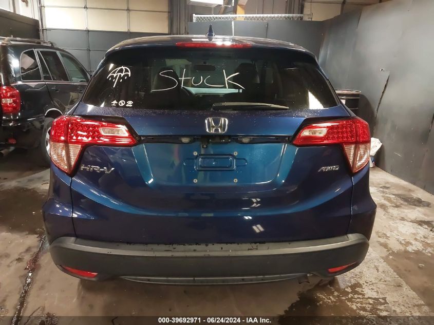 2016 Honda Hr-V Ex VIN: 3CZRU6H54GM768936 Lot: 39692971