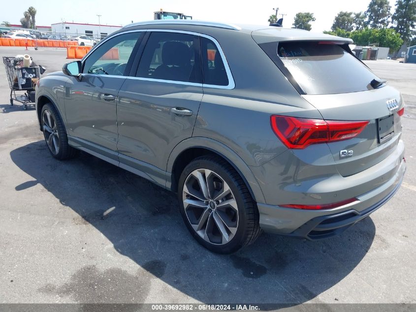 WA1EECF31K1074996 2019 Audi Q3 2.0T S Line Premium