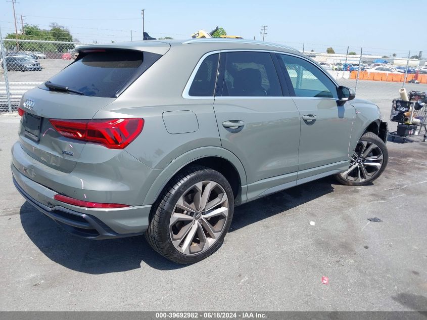 WA1EECF31K1074996 2019 Audi Q3 2.0T S Line Premium