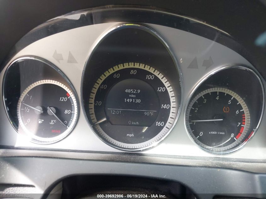 2011 Mercedes-Benz C 300 Luxury/Sport VIN: WDDGF5EB2BA514908 Lot: 39692986