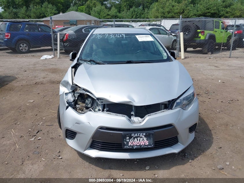 2016 TOYOTA COROLLA LE - 2T1BURHE6GC669942