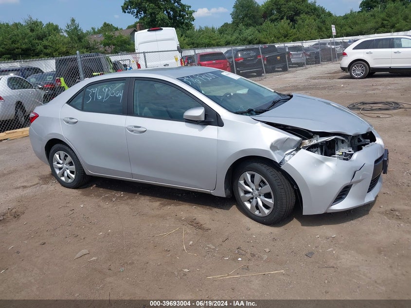 2016 TOYOTA COROLLA LE - 2T1BURHE6GC669942