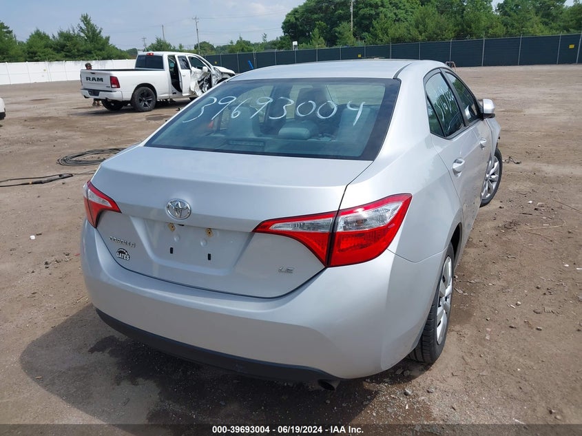 2016 TOYOTA COROLLA LE - 2T1BURHE6GC669942