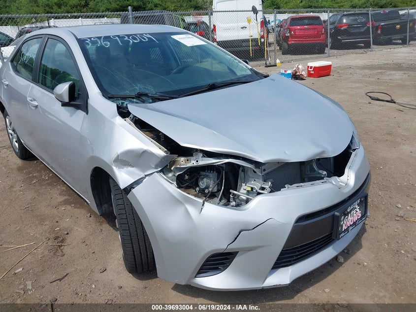 2016 TOYOTA COROLLA LE - 2T1BURHE6GC669942