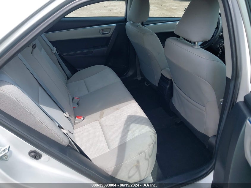 2016 TOYOTA COROLLA LE - 2T1BURHE6GC669942