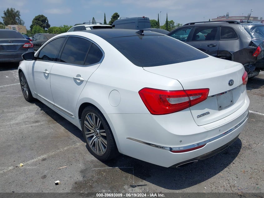 2014 Kia Cadenza Premium/Limited VIN: KNALN4D78E5126837 Lot: 39693009