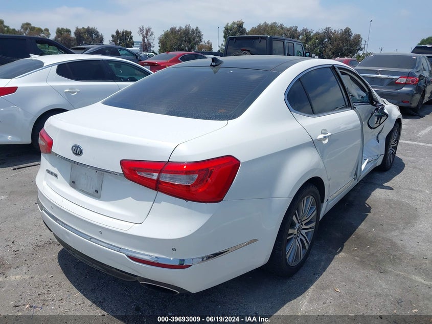2014 Kia Cadenza Premium/Limited VIN: KNALN4D78E5126837 Lot: 39693009
