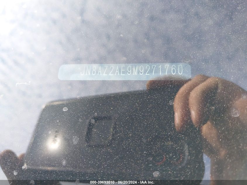 2021 INFINITI QX80 LUXE/PREMIUM SELECT - JN8AZ2AE9M9271760