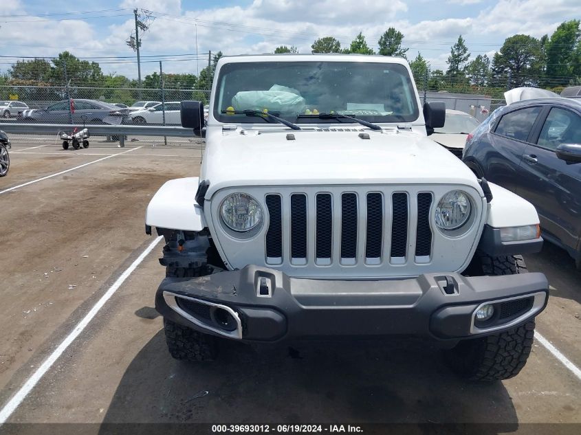 2019 Jeep Wrangler Unlimited Sahara 4X4 VIN: 1C4HJXEG1KW527821 Lot: 39693012