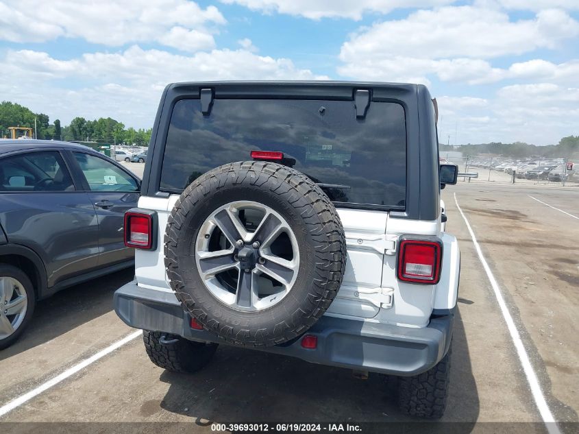 2019 Jeep Wrangler Unlimited Sahara 4X4 VIN: 1C4HJXEG1KW527821 Lot: 39693012