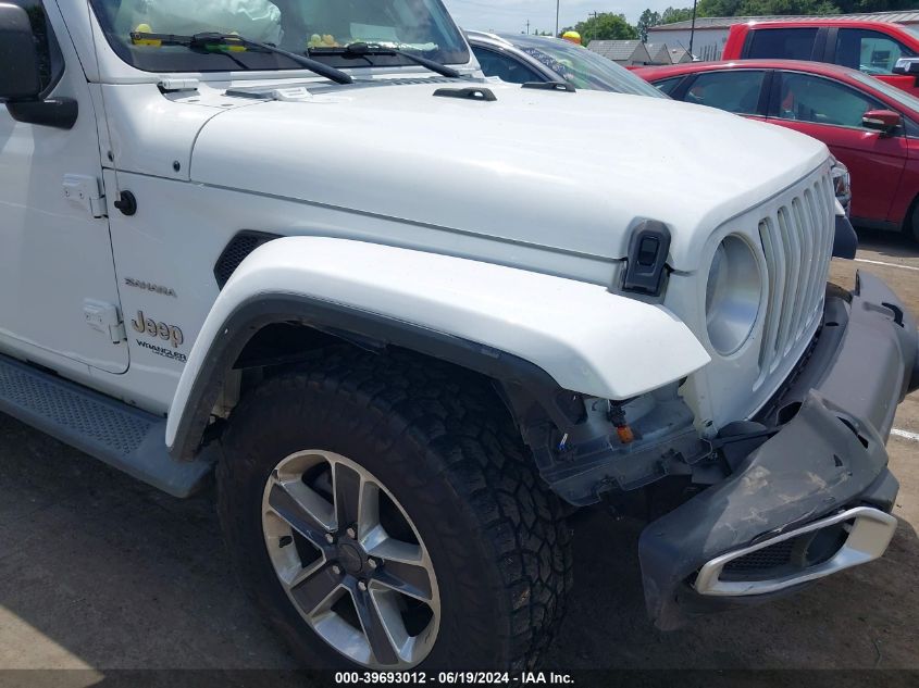 2019 Jeep Wrangler Unlimited Sahara 4X4 VIN: 1C4HJXEG1KW527821 Lot: 39693012