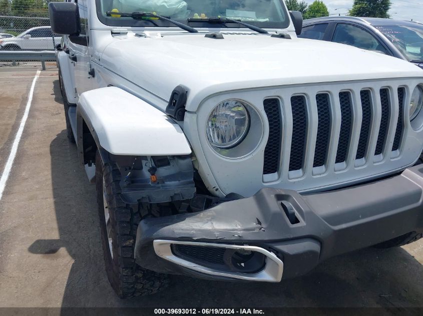 2019 Jeep Wrangler Unlimited Sahara 4X4 VIN: 1C4HJXEG1KW527821 Lot: 39693012