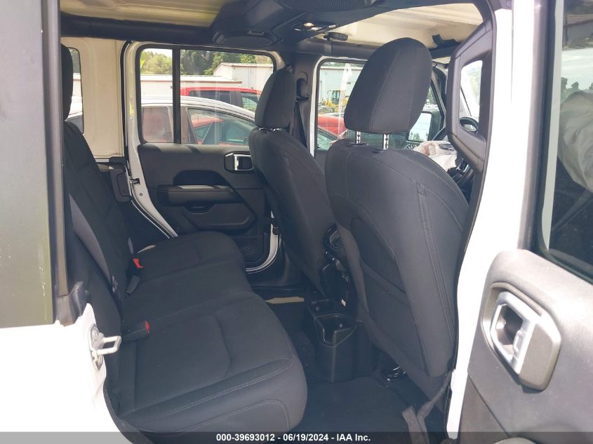 2019 Jeep Wrangler Unlimited Sahara 4X4 VIN: 1C4HJXEG1KW527821 Lot: 39693012