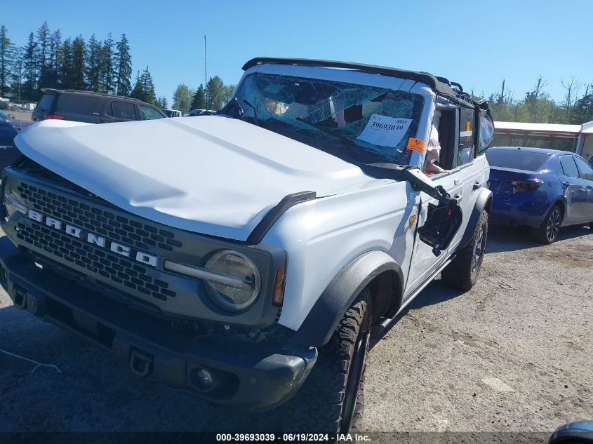 2023 Ford Bronco Big Bend/Black Diamond/Outer Banks/Badlands/Wildtrak/Everglades VIN: 1FMEE5DP2PLB89119 Lot: 39693039