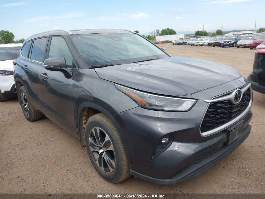 2023 TOYOTA HIGHLANDER XLE - 5TDKDRBH6PS502197