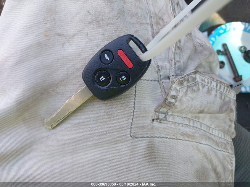 2006 Honda Accord 2.4 Vp VIN: 1HGCM56166A012091 Lot: 39693050