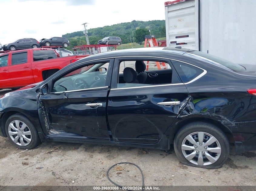 2017 Nissan Sentra Sv VIN: 3N1AB7AP1HL695660 Lot: 39693066