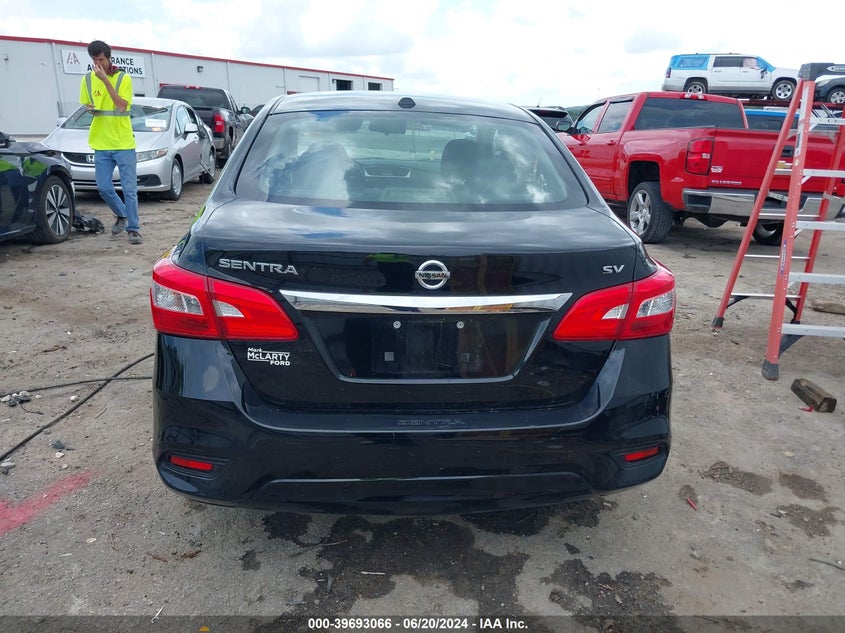 2017 Nissan Sentra Sv VIN: 3N1AB7AP1HL695660 Lot: 39693066