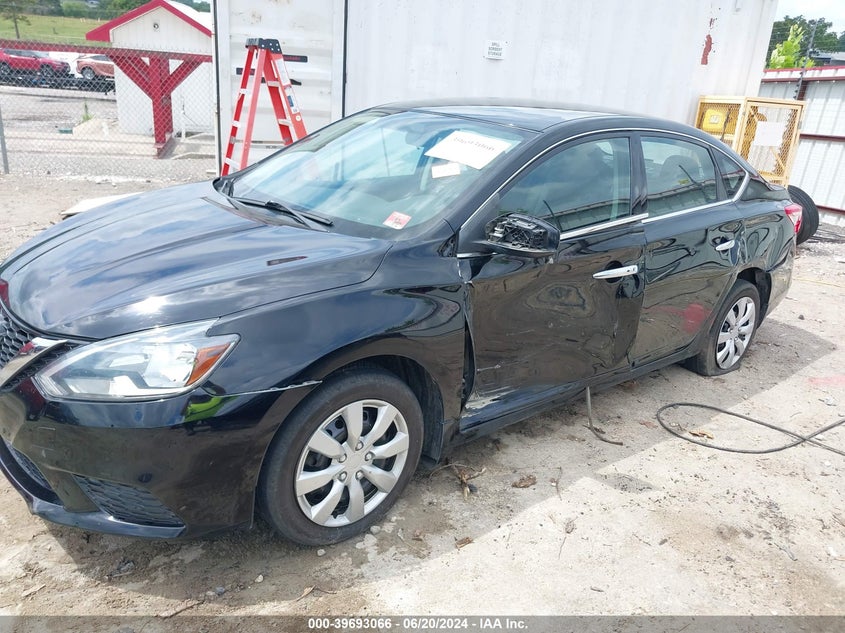 2017 Nissan Sentra Sv VIN: 3N1AB7AP1HL695660 Lot: 39693066